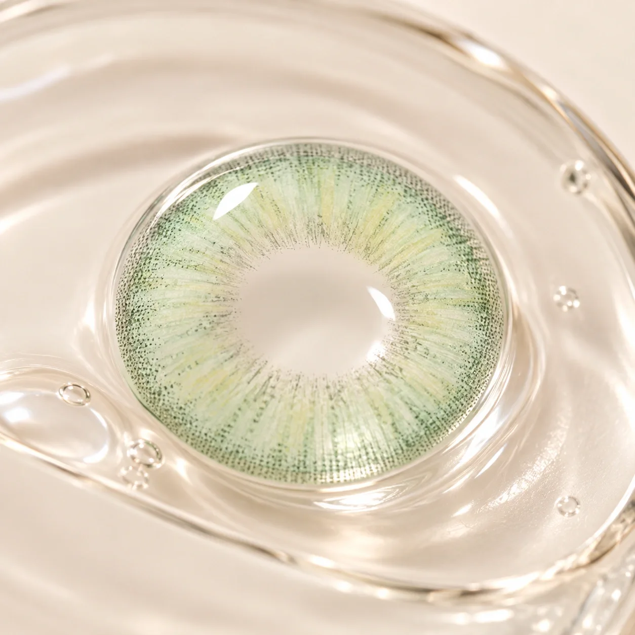Lensora Studio Island Green Monthly Colored Contact Lenses Grey Monthly colored contact lenses 3
