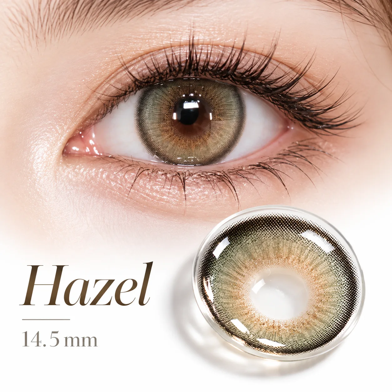 Lensora Studio Island Hazel Daily Colored Contact Lenses Hazel Daily colored contact lenses 3
