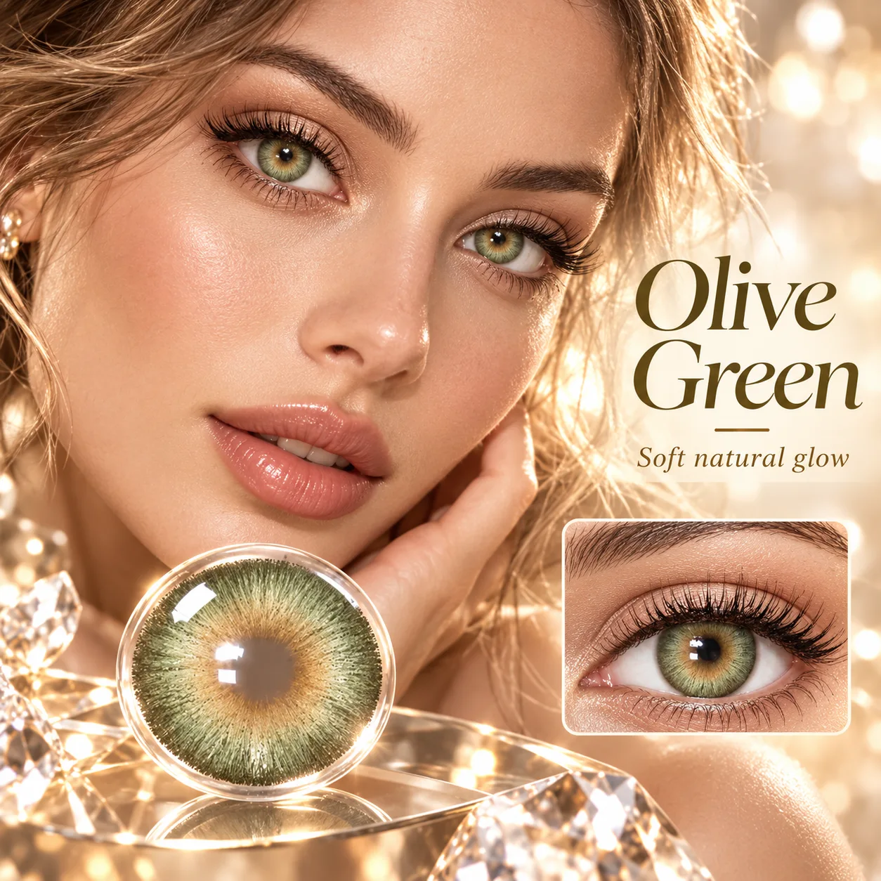 ClearDay Air Green Daily Colored Contact Lenses Green Daily colored contact lenses 3