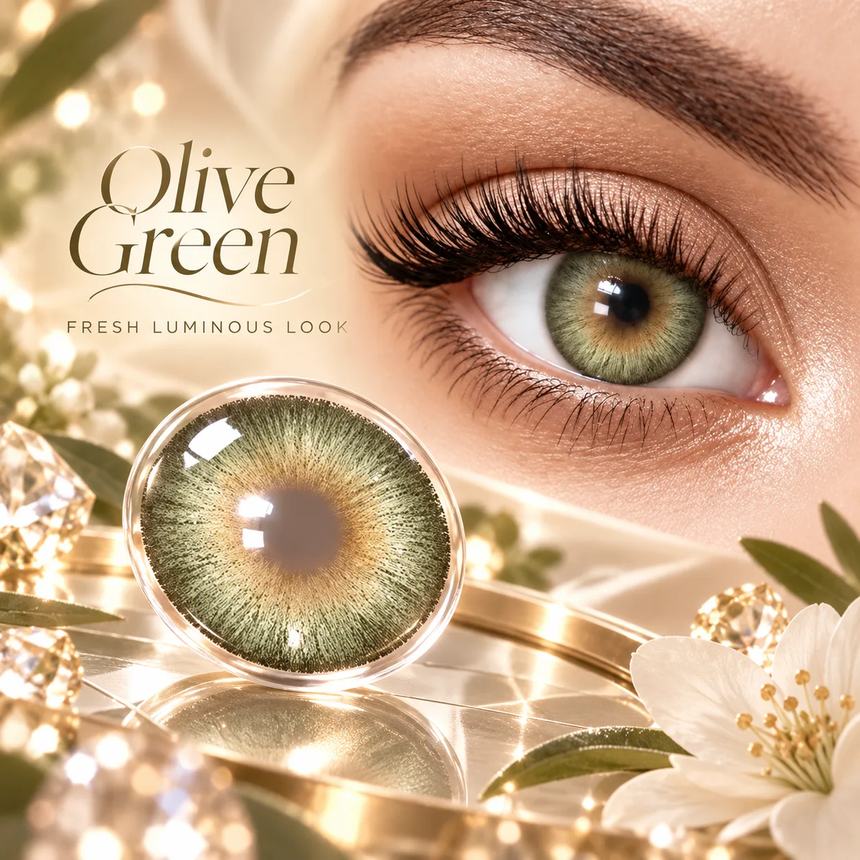 ClearDay Air Green Daily Colored Contact Lenses Green Daily colored contact lenses 2