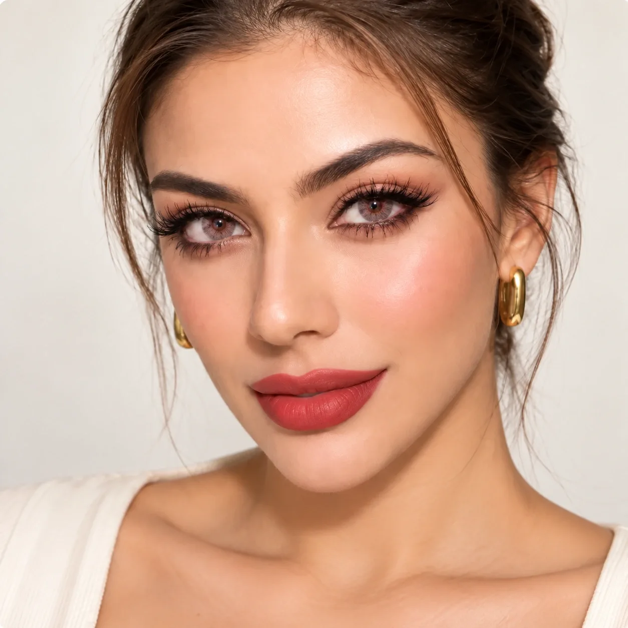 Lensora Studio Lovely Pink Monthly Colored Contact Lenses Black Monthly colored contact lenses 4