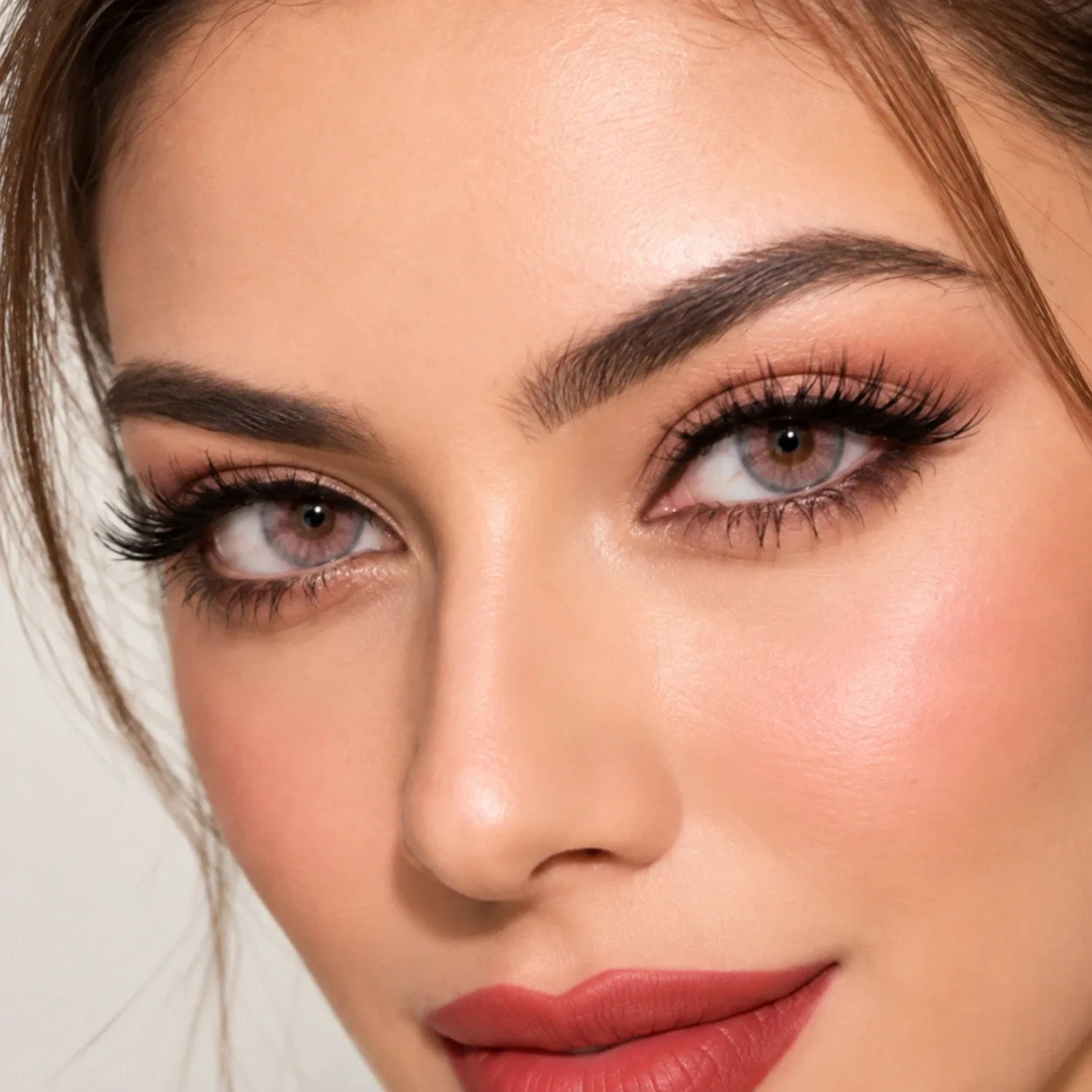 Lensora Studio Lovely Pink Monthly Colored Contact Lenses Black Monthly colored contact lenses 2