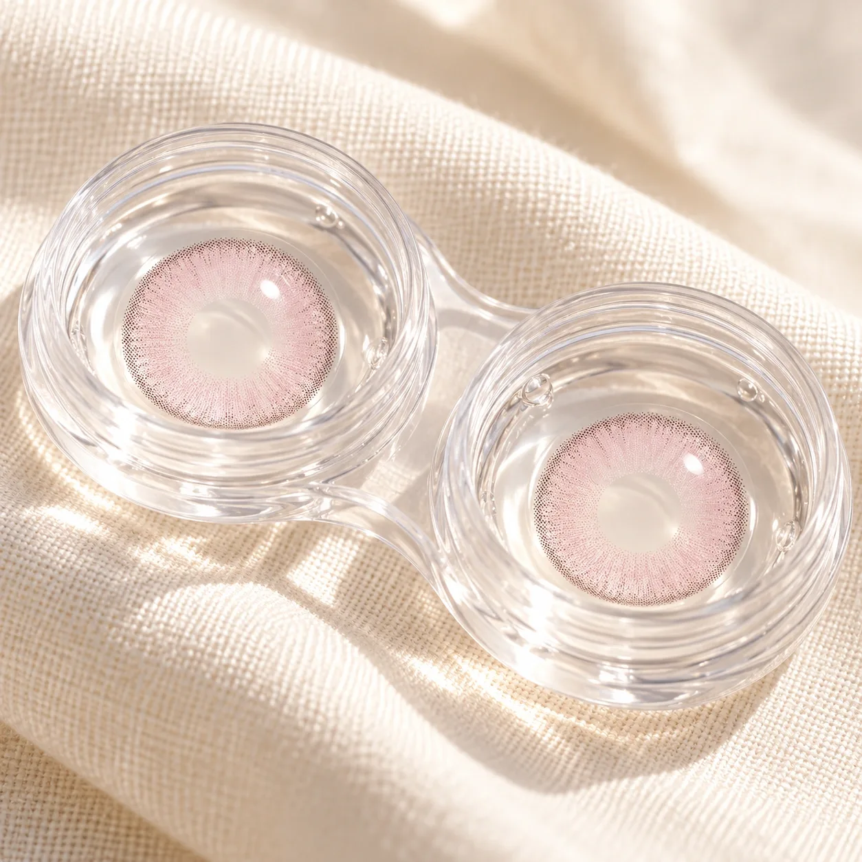 Lensora Studio Lovely Pink Monthly Colored Contact Lenses Black Monthly colored contact lenses 5