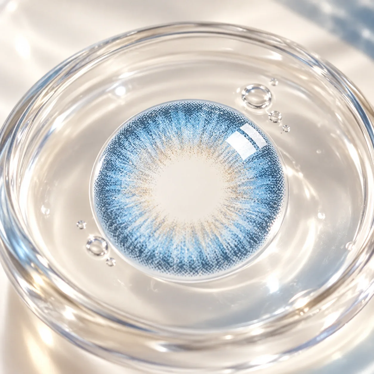 NOVA EYE After School Dark Dark Blue Monthly Colored Contact Lenses Blue Monthly colored contact lenses 3