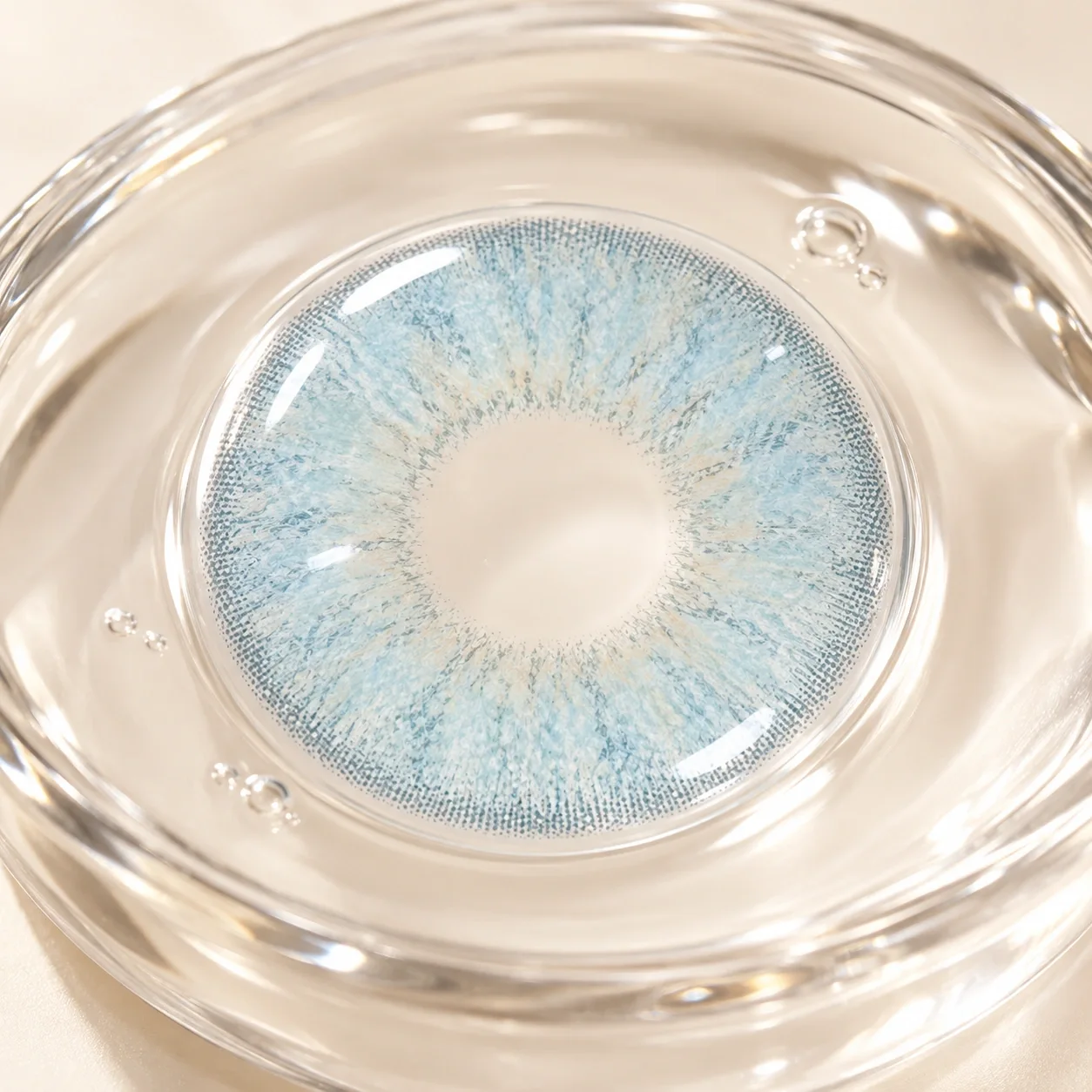 NOVA EYE Flipped Blue Monthly Colored Contact Lenses Green Monthly colored contact lenses 3