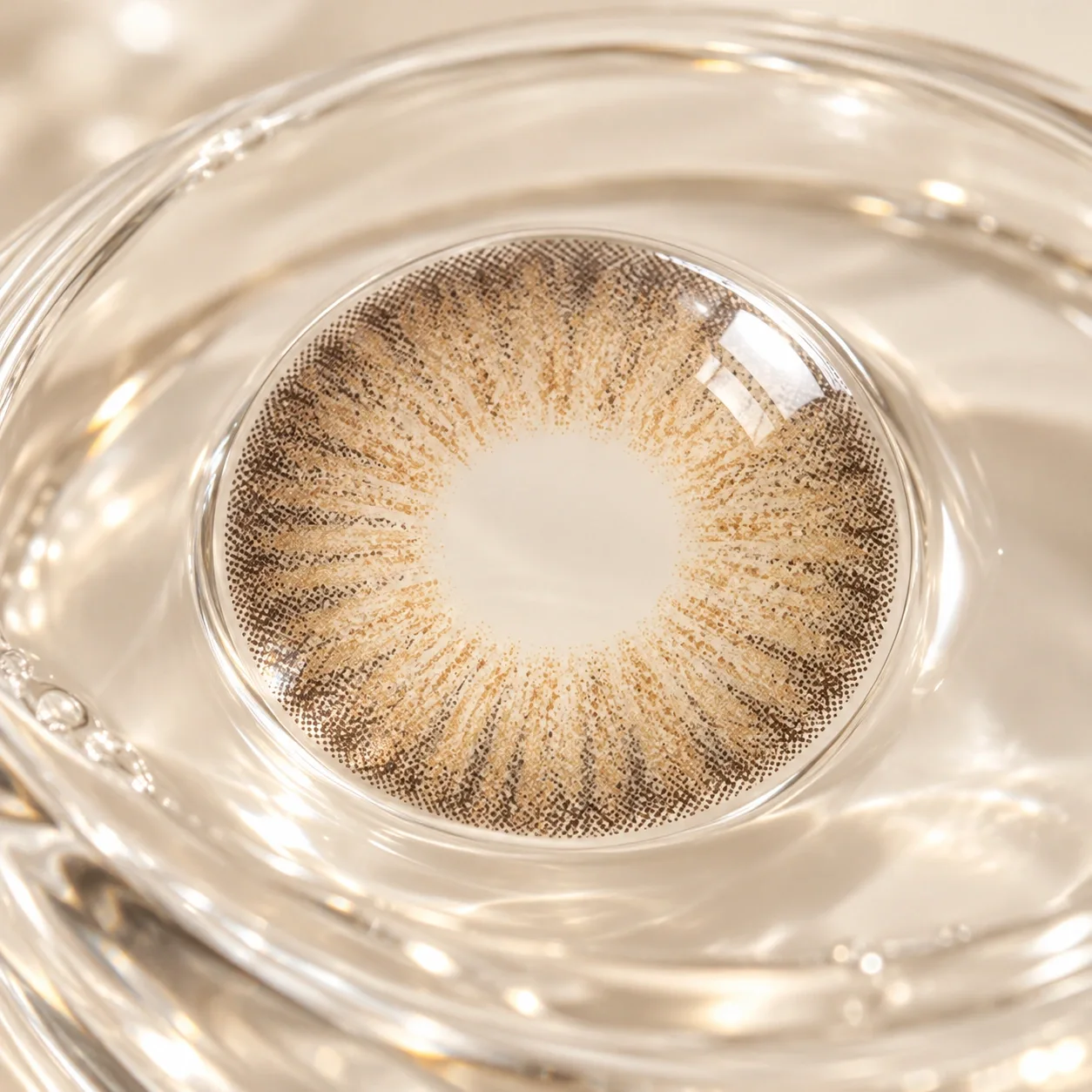 Lensora Studio Lovely Brown Monthly Colored Contact Lenses Brown Monthly colored contact lenses 3