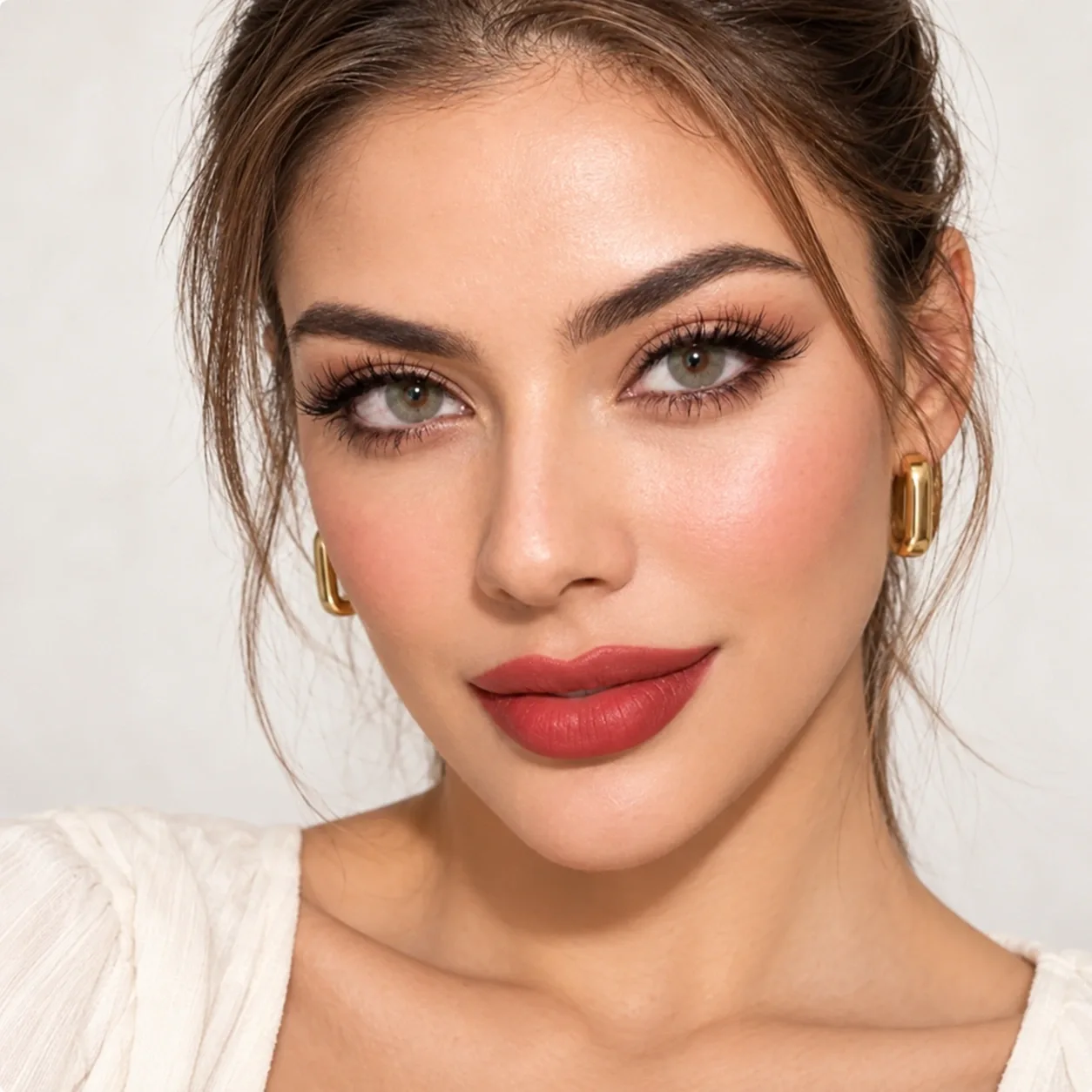 Lensora Studio Island Green Monthly Colored Contact Lenses Grey Monthly colored contact lenses 4