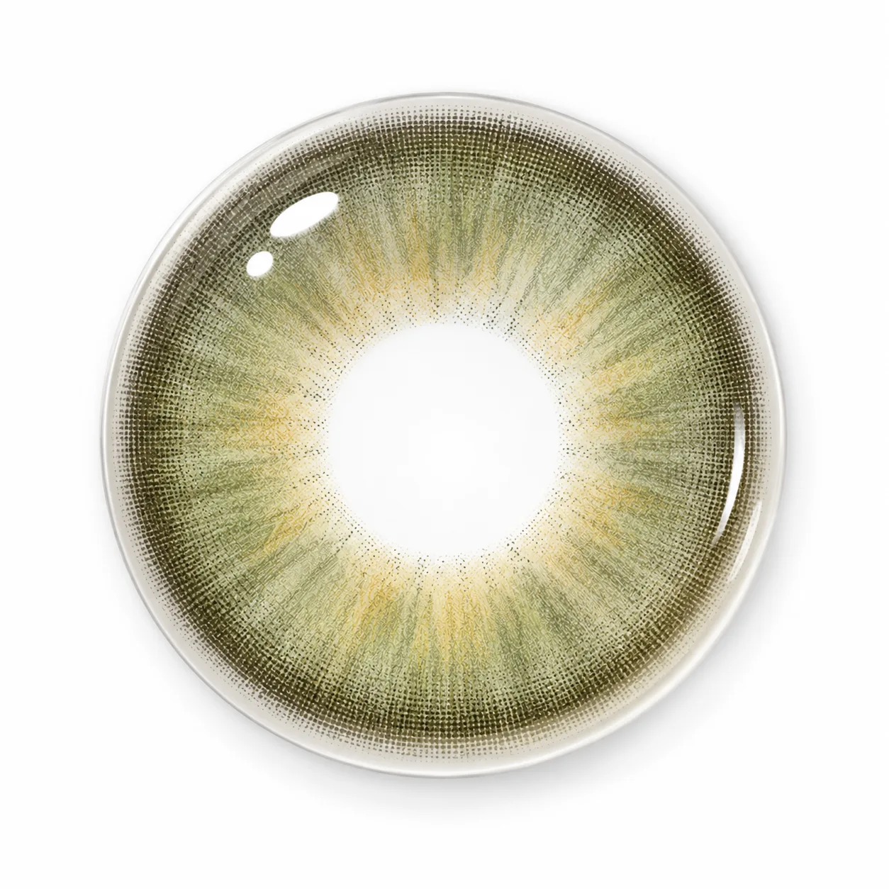 Lensora Studio Lovely Green Half-Yearly Colored Contact Lenses Green Half-Yearly colored contact lenses 5