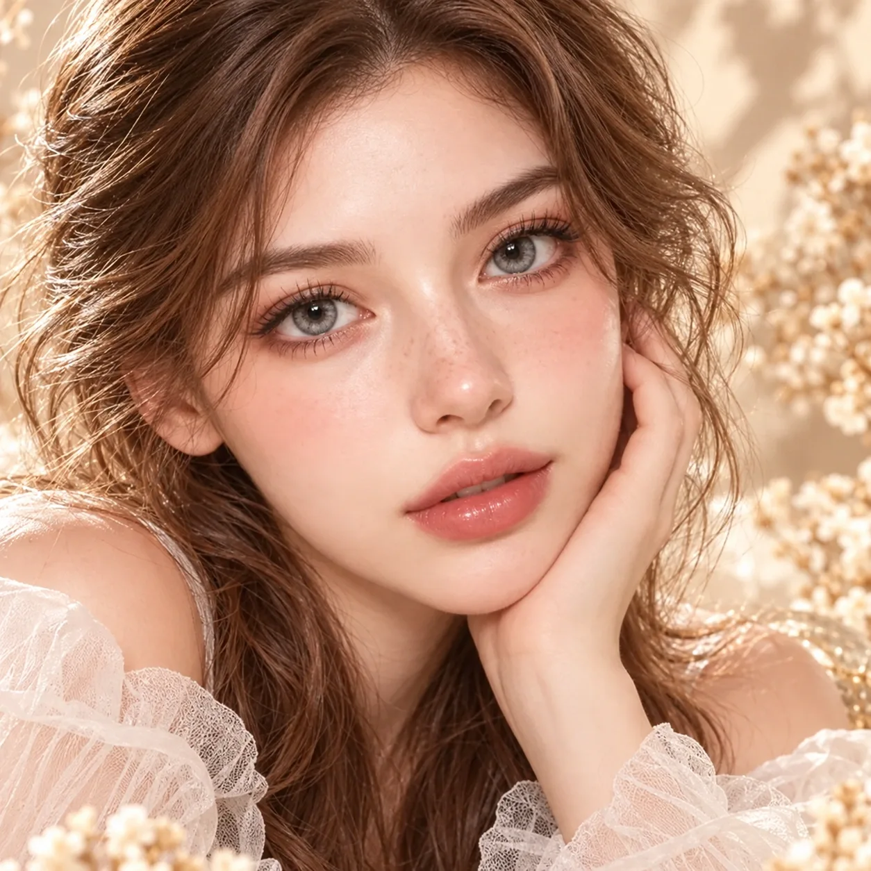 NOVA EYE Flipped Gray Monthly Colored Contact Lenses Grey Monthly colored contact lenses 4