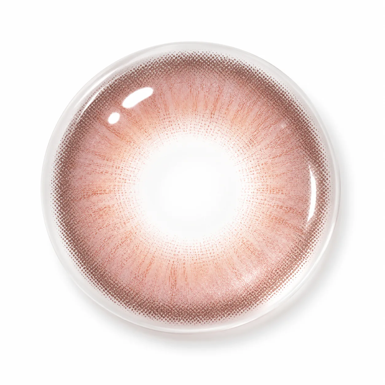 Aurea Halo Pink Daily Colored Contact Lenses Pink Daily colored contact lenses 5