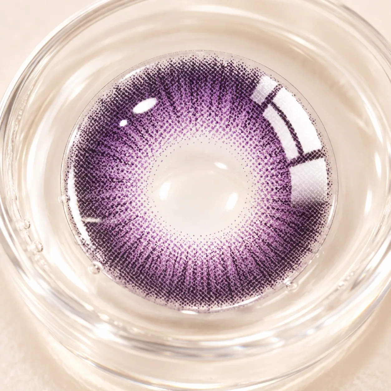 NOVA EYE Flipped Purple Half-Yearly Colored Contact Lenses Black Half-Yearly colored contact lenses 3