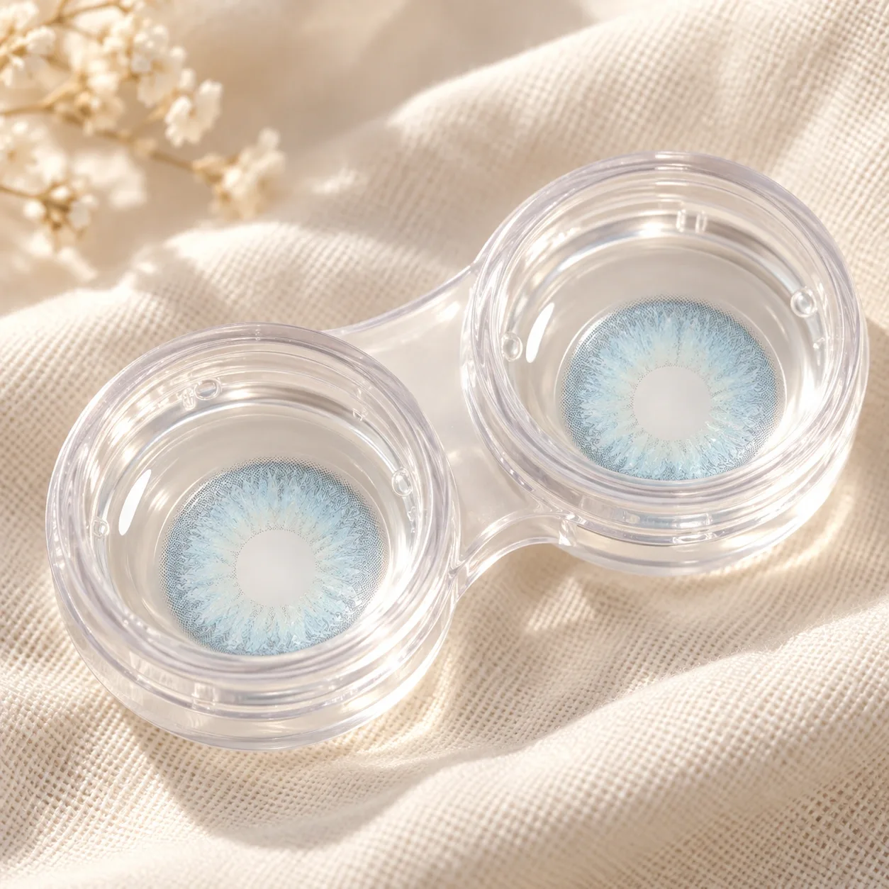 NOVA EYE Flipped Blue Monthly Colored Contact Lenses Green Monthly colored contact lenses 5